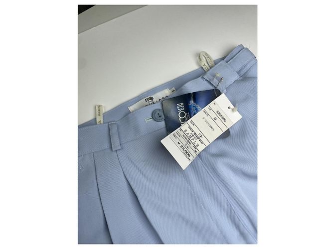 Balenciaga blaue Polyesterhose - Ansicht 4