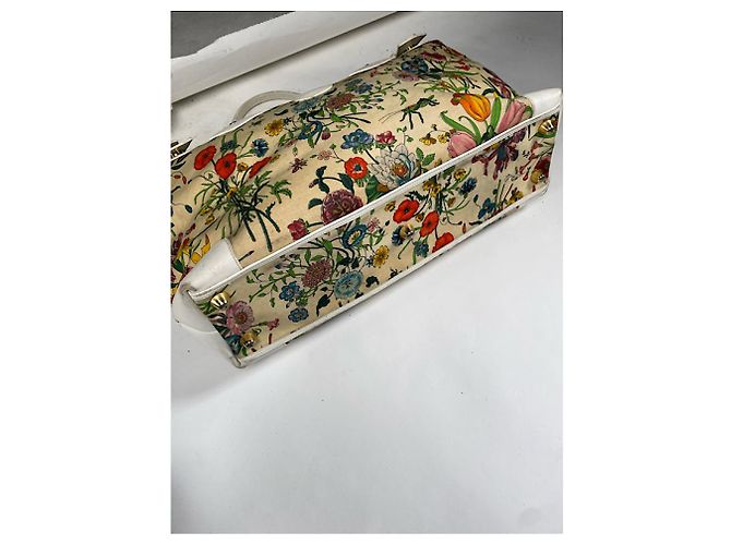 Gucci Boston Mehrfarbige Lederhandtasche Mehrfarben - Ansicht 3