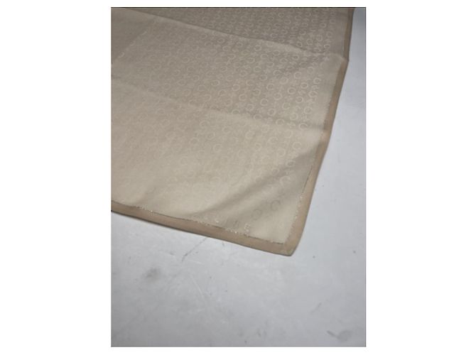 Céline Pañuelo de seda beige Celine - vista 2