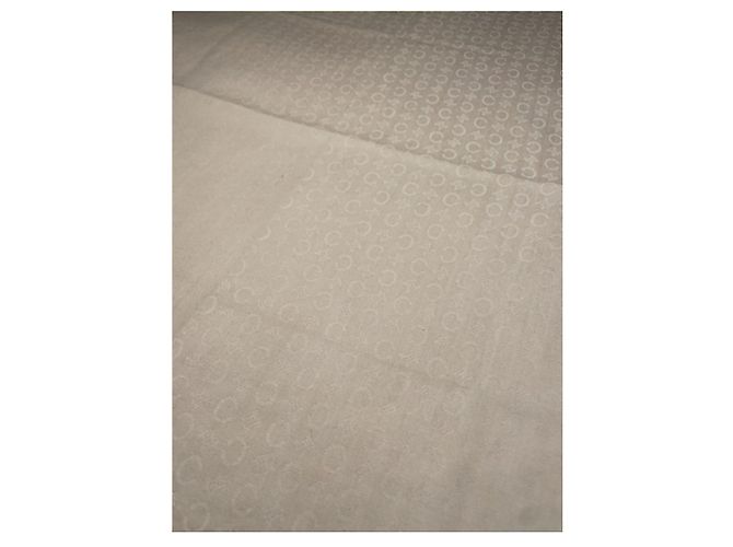 Céline Pañuelo de seda beige Celine - vista 3