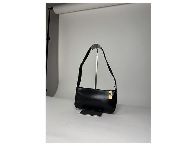 Borsa a mano in pelle nera Givenchy Whip Nero - vista 5