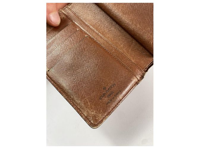 Cartera de cuero marrón Juliette de Louis Vuitton Castaño - vista 4