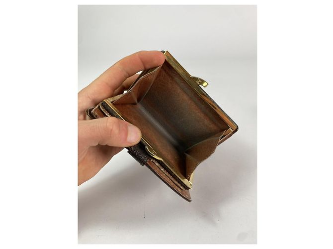 Cartera de cuero marrón Juliette de Louis Vuitton Castaño - vista 5