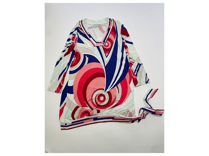 Abito in cotone multicolore Emilio Pucci - vista 2
