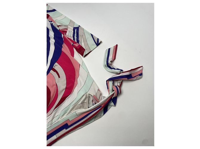 Abito in cotone multicolore Emilio Pucci - vista 3