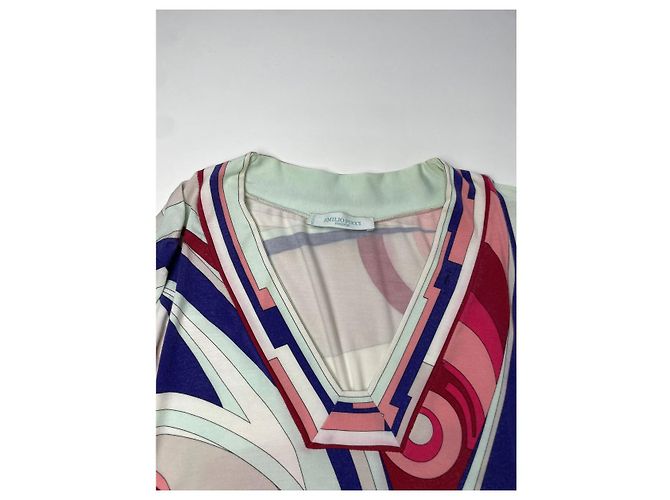 Abito in cotone multicolore Emilio Pucci - vista 4