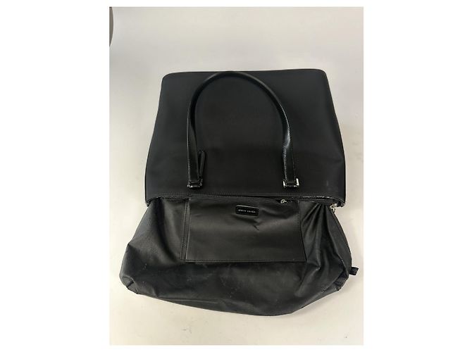 Borsa in pelle nera Pierre Cardin Nero - vista 2