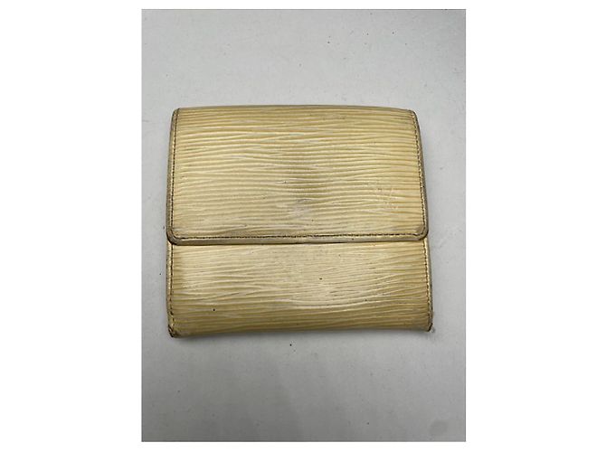 Cartera de cuero Ecru Louis Vuitton Twist Crudo - vista 2