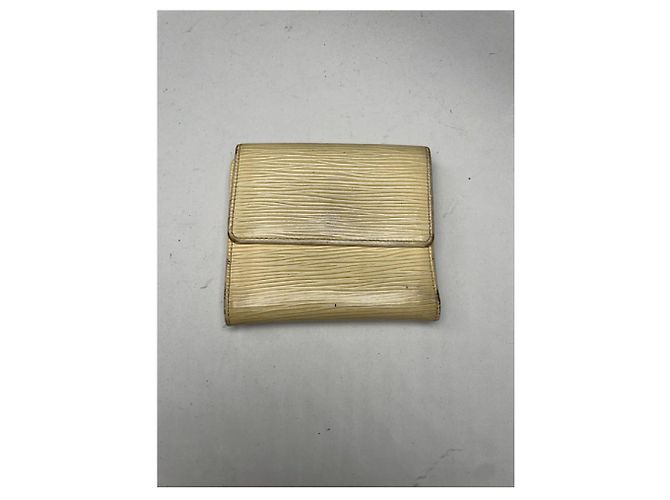 Cartera de cuero Ecru Louis Vuitton Twist Crudo - vista 4