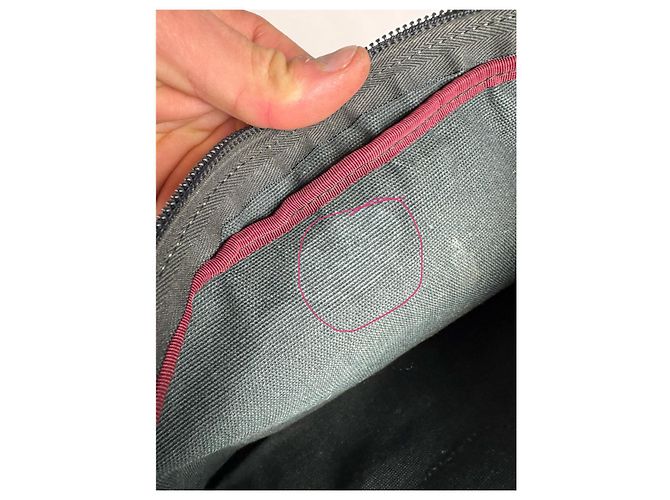 Borsa a mano in cotone nero Loewe Amazona - vista 3