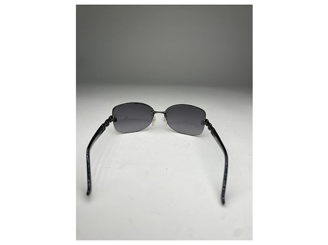 Occhiali da sole in plastica nera Loewe Nero - vista 4