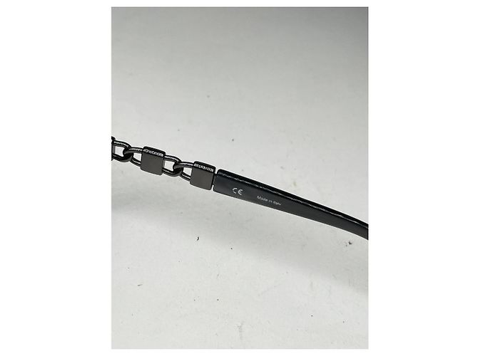 Occhiali da sole in plastica nera Loewe Nero - vista 5