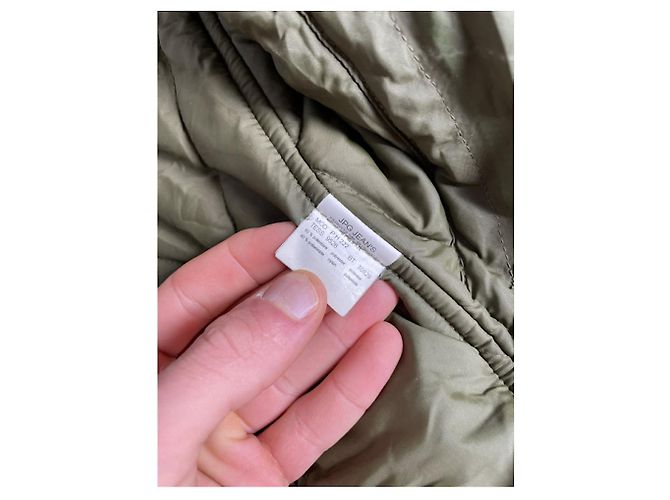 Khaki-Polyester-Jacke von Jean Paul Gaultier - Ansicht 4