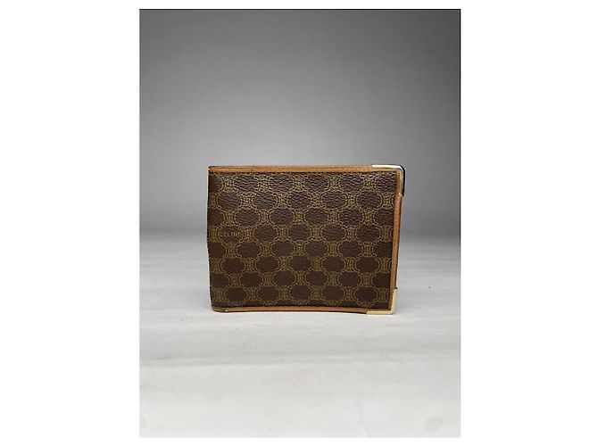 Céline Cartera de cuero beige Celine Triomphe - vista 2