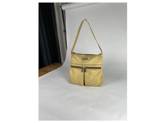 Etro Gelbe Polyester-Handtasche - Ansicht 4