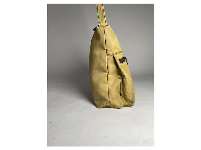 Etro Gelbe Polyester-Handtasche - Ansicht 5