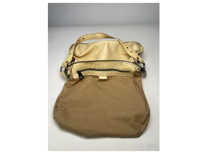 Céline Borsa in pelle Celine Clasp Grigio antracite - vista 2