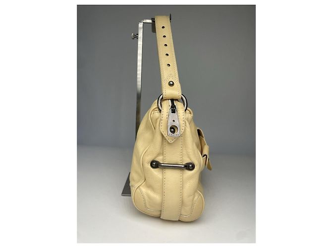 Céline Borsa in pelle Celine Clasp Grigio antracite - vista 3