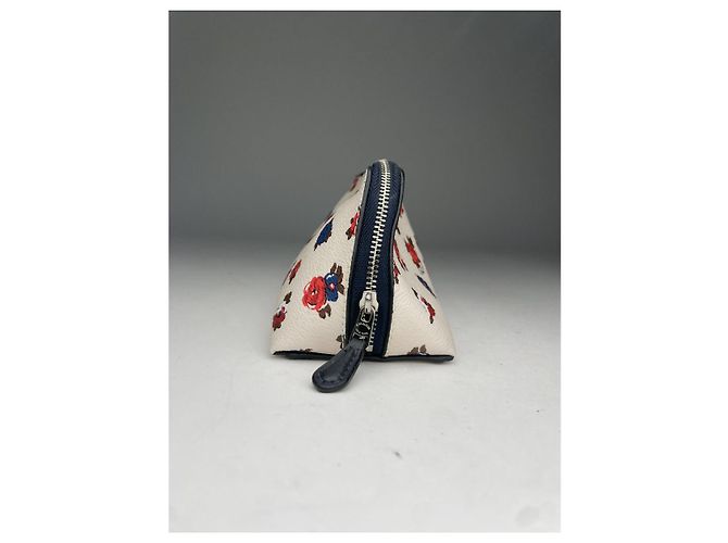 Borsa a mano in pelle bianca Coach Bianco - vista 2