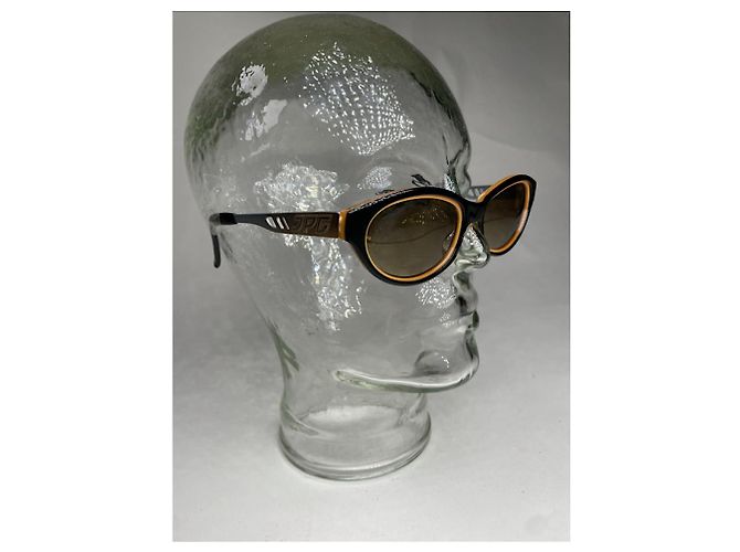 Gafas de sol de metal naranja Jean Paul Gaultier - vista 2