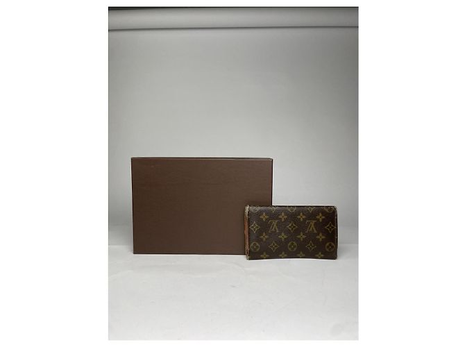 Louis Vuitton Iris braune Lederbörse - Ansicht 2
