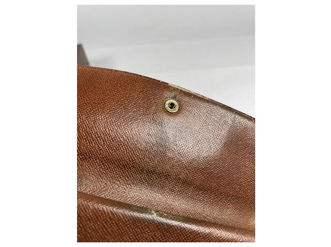 Louis Vuitton Iris braune Lederbörse - Ansicht 4