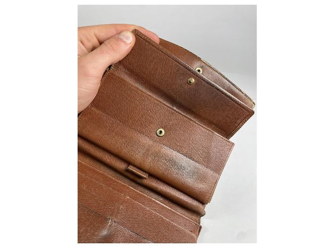 Louis Vuitton Iris braune Lederbörse - Ansicht 5
