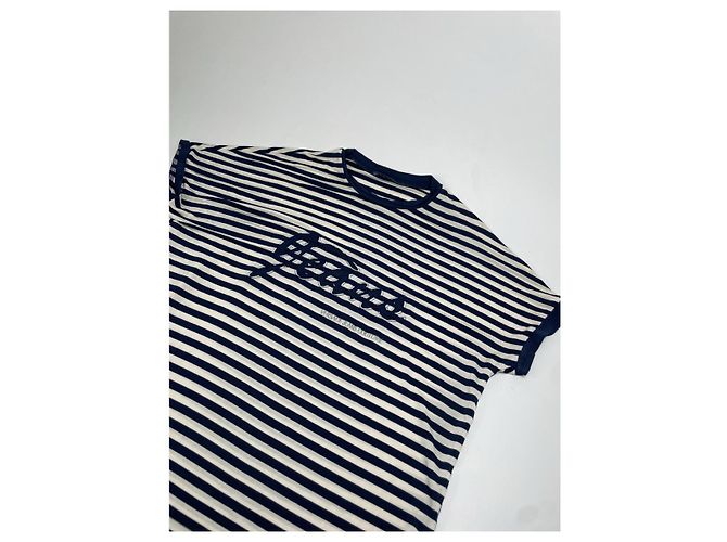 Top de poliéster azul Versace Jeans Couture - vista 4