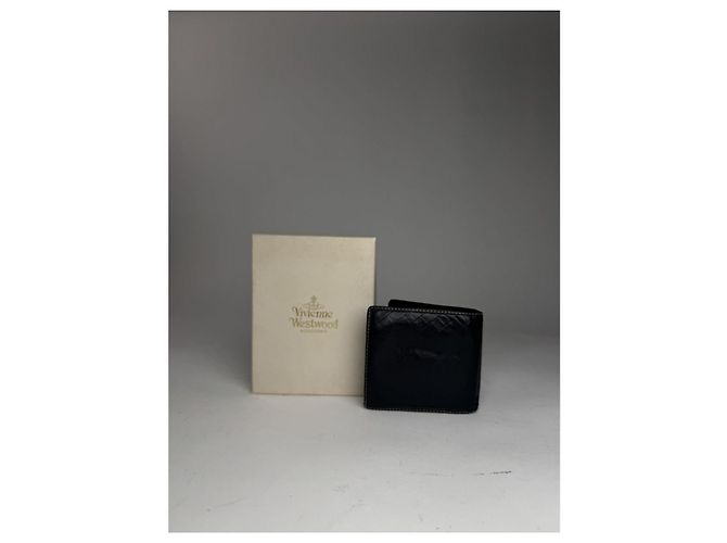 Borsa in pelle nera Vivienne Westwood Nero - vista 2