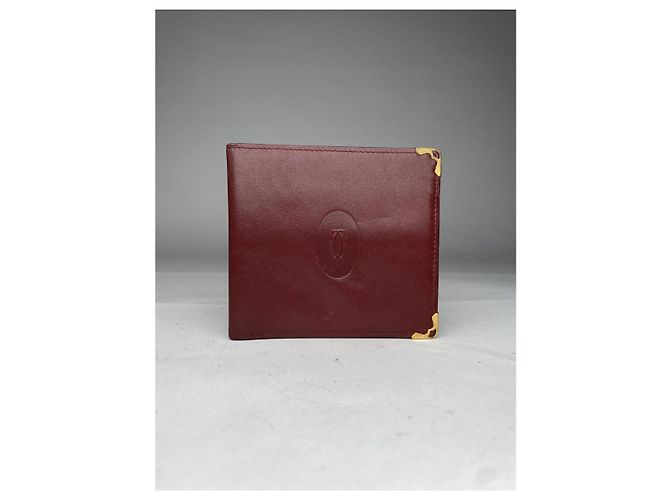 Cartier Bordeaux Lackleder Tasche - Ansicht 2