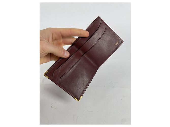 Cartier Bordeaux Lackleder Tasche - Ansicht 4