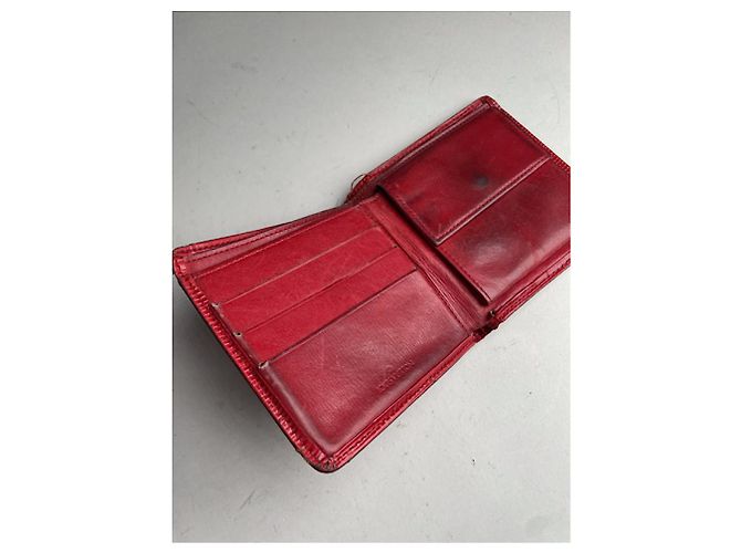Rote Lederhandtasche von Louis Vuitton - Ansicht 4
