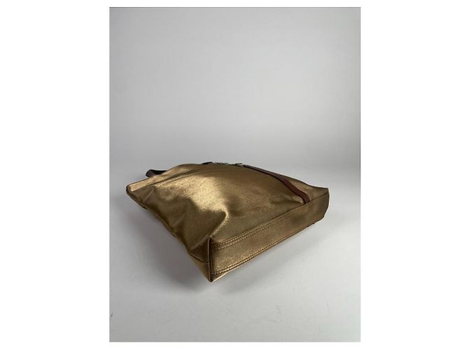 Autre Marque Borsa in pelle marrone non firmata - vista 3