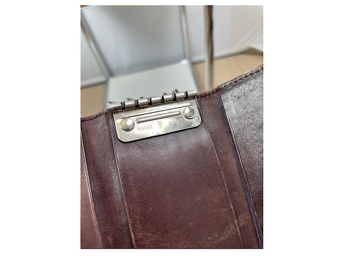 Borsa in pelle beige Prada - vista 2