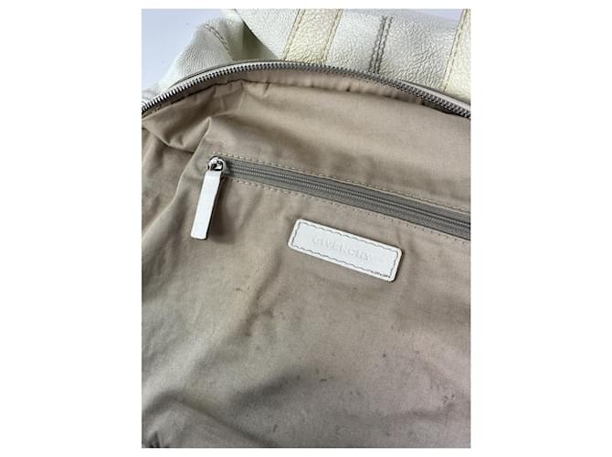 Borsa in pelle bianca Givenchy Nightingale Bianco - vista 5