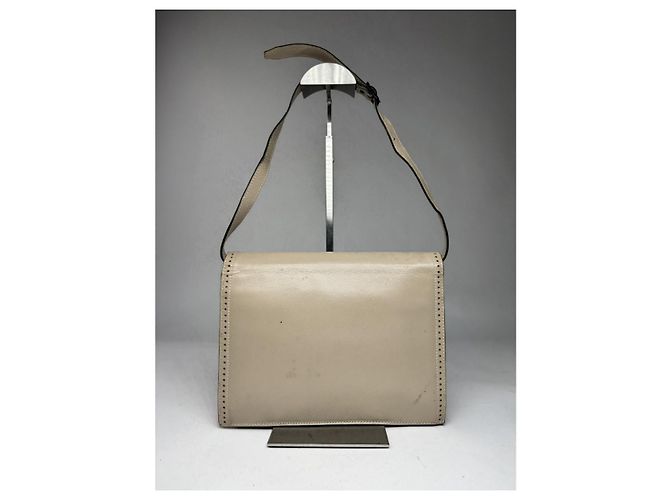 Borsa in pelle grigia Yves Saint Laurent Grigio - vista 5