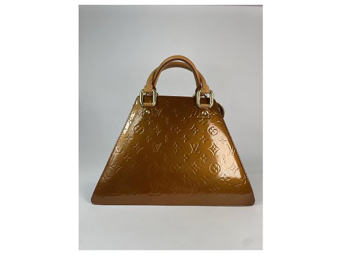 Louis Vuitton Forsyth braune Lackleder-Handtasche - Ansicht 4