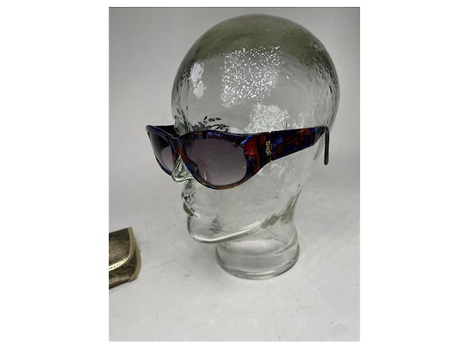 Occhiali da sole in plastica multicolore Yves Saint Laurent - vista 2