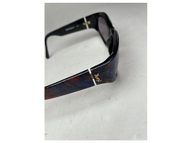 Occhiali da sole in plastica multicolore Yves Saint Laurent - vista 5