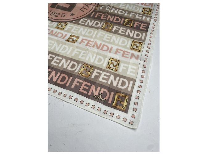 Fendi Multicolour Silk Scarf Multiple colors - view 2