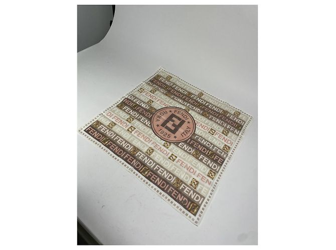 Fendi Multicolour Silk Scarf Multiple colors - view 5
