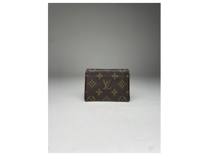 Borsa in pelle marrone Louis Vuitton - vista 2