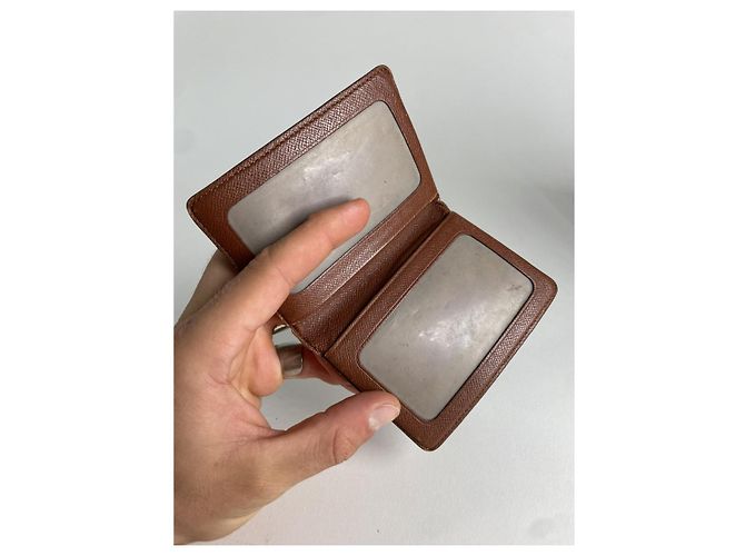 Borsa in pelle marrone Louis Vuitton - vista 4