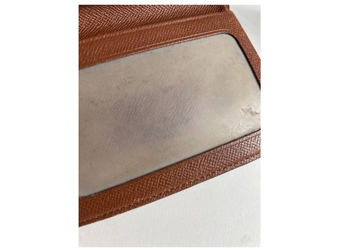 Borsa in pelle marrone Louis Vuitton - vista 5