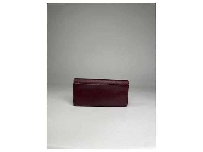 Portafoglio in pelle bordeaux Givenchy Bordò - vista 2