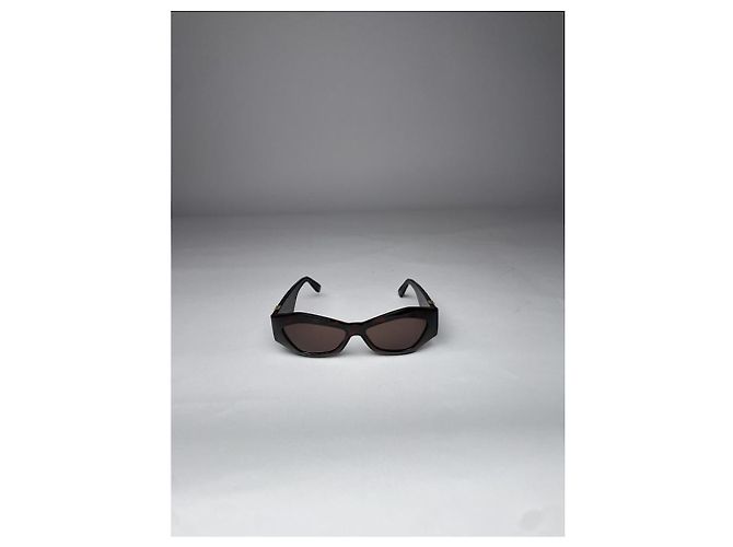 Occhiali da sole in plastica nera Gianni Versace Nero - vista 3