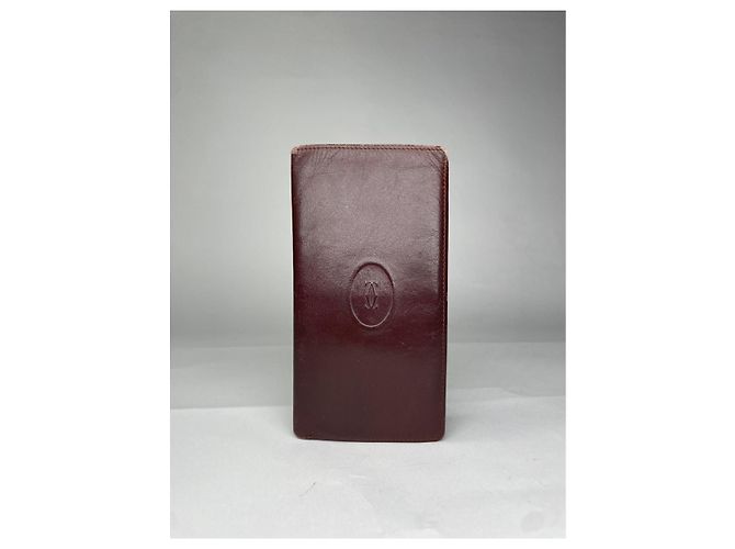 Cartier Bordeaux Lackleder Tasche - Ansicht 2