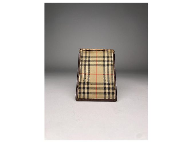 Borsa in cotone beige Burberry - vista 2