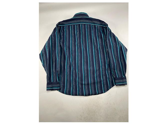 Camicia in cotone nero Yves Saint Laurent - vista 2