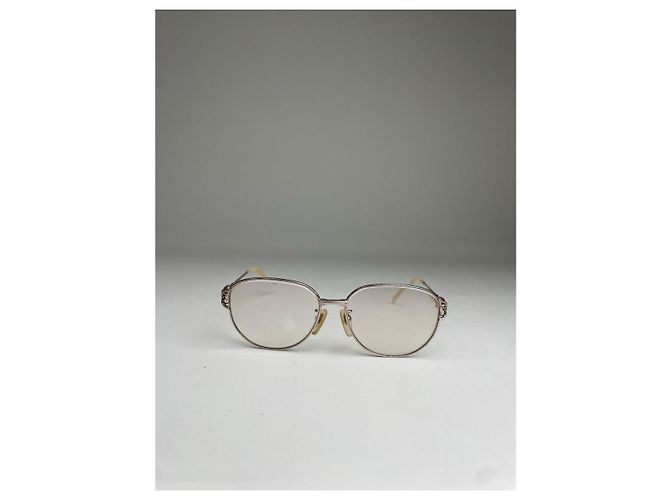 Céline Gafas de sol de metal dorado Celine - vista 2